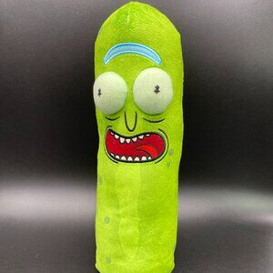 Rick & Morty Pickle Rick Plush Toy Green Cartoon Network Play by Play